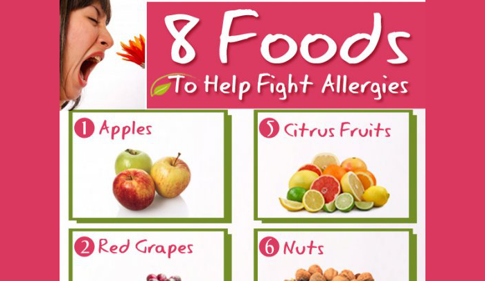 8 Allergy Suppressing Foods