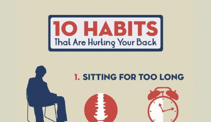 10 Habits that Hurt Your Back