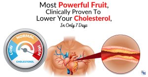 Most Powerful Fruit, Clinically Proven To Lower Your Cholesterol In Only 7 Days