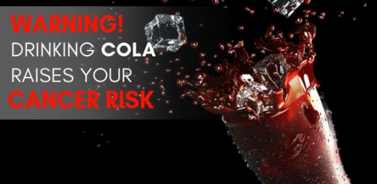 WARNING: Drinking cola raises your cancer risk because of caramel coloring