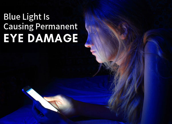 Blue Light From Your Phone Is Causing Permanent Eye Damage