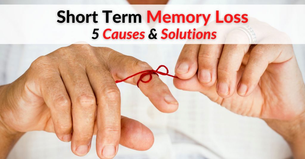 What Is Short Term Memory Loss A Symptom Of