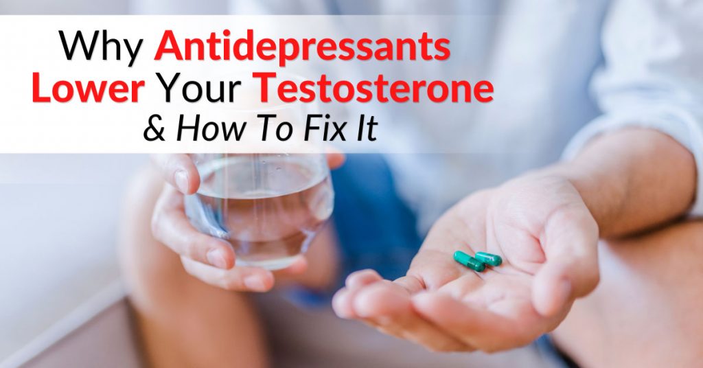 Why Antidepressants Lower Your Testosterone And How To Fix It Dr Sam Robbins