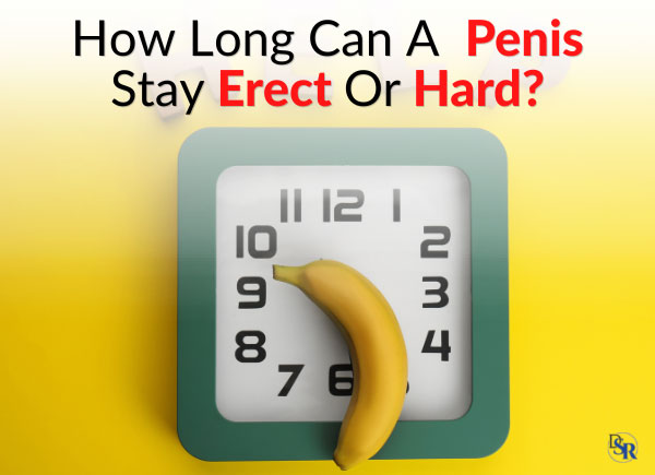 How Long Can A Penis Stay Erect Or Hard?