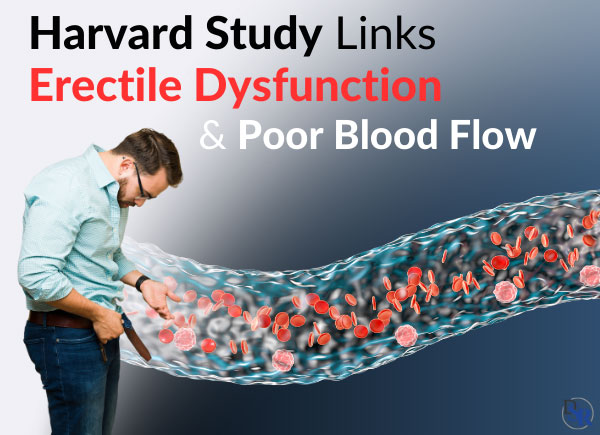 Harvard Study Links Erectile Dysfunction to Poor Blood Flow